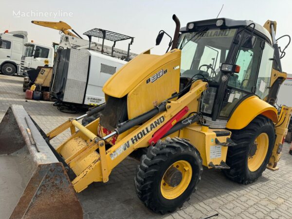 New Holland B90 backhoe loader